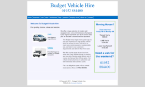 Budgetvehiclehire.co.uk thumbnail