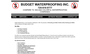 Budgetwaterproofinginc.com thumbnail