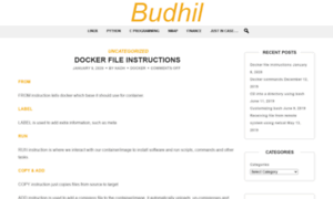 Budhil.com thumbnail
