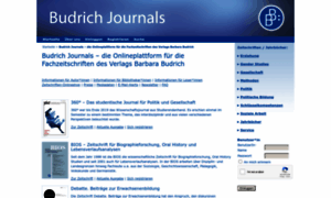 Budrich-journals.de thumbnail
