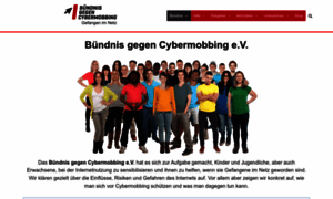 Buendnis-gegen-cybermobbing.de thumbnail
