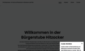 Buergerstube-hitzacker.de thumbnail