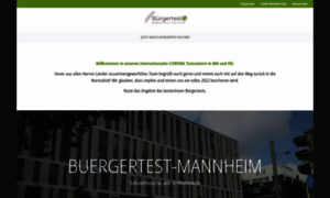 Buergertest-mannheim.de thumbnail