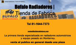 Bufaloradiadores.com.mx thumbnail