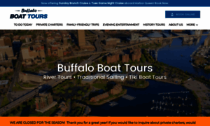 Buffaloboattours.com thumbnail