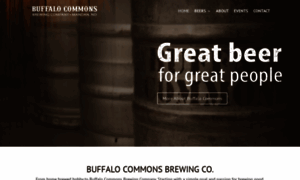 Buffalocommonsbeer.com thumbnail