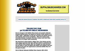 Buffalomusicawards.com thumbnail