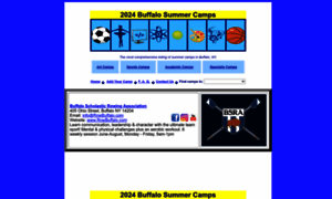 Buffalosummercamps.org thumbnail