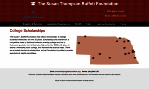 Buffettscholarships.org thumbnail