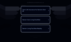 Buffettseniorhealthcare.us thumbnail