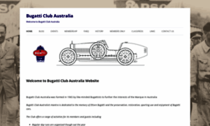 Bugatticlubaustralia.com.au thumbnail