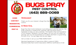 Bugspraypestcontrol.com thumbnail