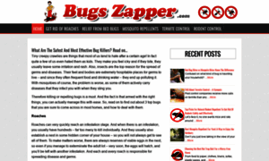 Bugszapper.com thumbnail