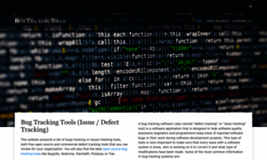 Bugtrackingtools.net thumbnail