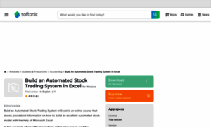 Build-an-automated-stock-trading-system-in-excel.en.softonic.com thumbnail