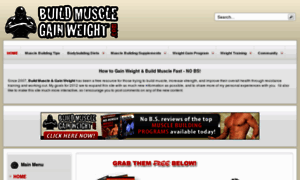 Build-muscle-gain-weight.com thumbnail