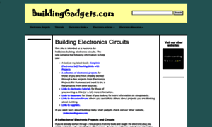 Buildinggadgets.com thumbnail
