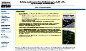 Buildingjavaprograms.com thumbnail