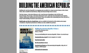 Buildingtheamericanrepublic.org thumbnail