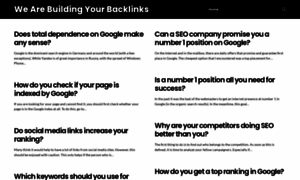 Buildingyourbacklinks.com thumbnail