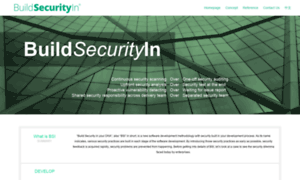 Buildsecurityin.net thumbnail