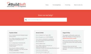 Buildsoftsupport.com thumbnail