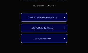 Buildwall.online thumbnail
