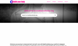 Buildyourbody.org thumbnail