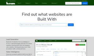 Builtwith.co thumbnail