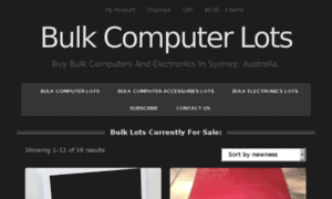 Bulkcomputerlots.com.au thumbnail