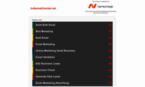 Bulkemailchecker.net thumbnail