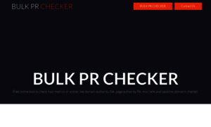 Bulkprchecker.org thumbnail