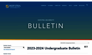 Bulletin.hofstra.edu thumbnail
