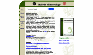 Bulletinofinsectology.org thumbnail