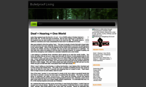 Bulletproofliving.wordpress.com thumbnail