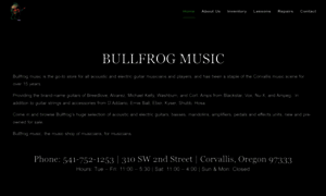 Bullfrogmusicoregon.com thumbnail