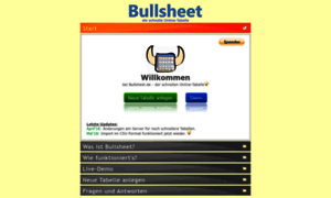 Bullsheet.de thumbnail