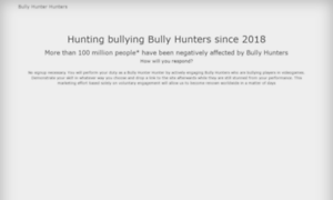 Bullyhunterhunters.com thumbnail