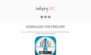 Bullying.org thumbnail
