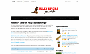 Bullysticksfordogs.net thumbnail