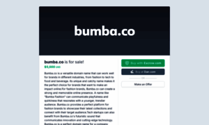 Bumba.co thumbnail