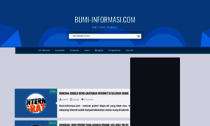 Bumi-informasi.blogspot.com thumbnail