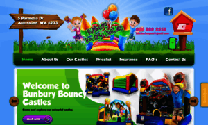 Bunburybouncycastles.com.au thumbnail