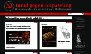 Bund-gegen-anpassung.com thumbnail