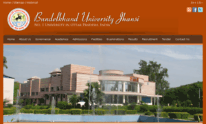 Bundelkhanduniversity.org.in thumbnail