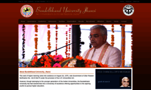 Bundelkhanduniversityonline.com thumbnail