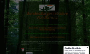 Bundesbuergerinitiative-waldschutz.de thumbnail