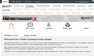 Bundesligamanager.sport1.de thumbnail
