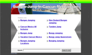 Bungee-jump-in-cancun-mexico.com thumbnail