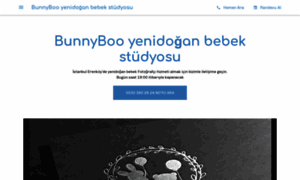 Bunnyboo-bebek-studyosu.business.site thumbnail